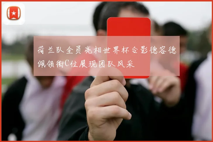 荷兰队全员亮相世界杯合影德容德佩领衔C位展现团队风采